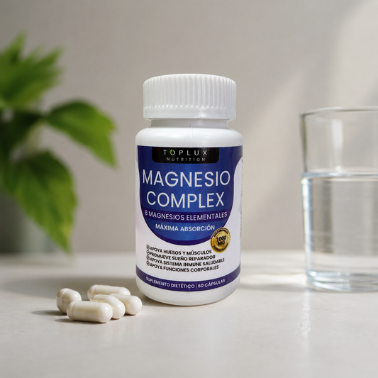 Magnesio Suplemento 8 Elemental 1000mg